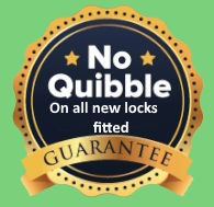 OUR TEAM OFFER A NO QUIBBLE GUARANTEE ON ALL NEW LOCKS FITTED OUR TEAM OFFER A NO QUIBBLE GUARANTEE ON ALL NEW LOCKS FITTED