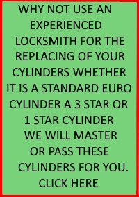 WE WILL REPLACE ALL TYPES OF CYLINDERS, LATCH AND EURO CYLINDERS