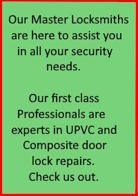 OUR TEAM OF PROFESSIONAL LOCKSMITHS ARE EXPERTS IN UPVC AND COMPOSITE PLUS WINDOW LOCK REPAIRS