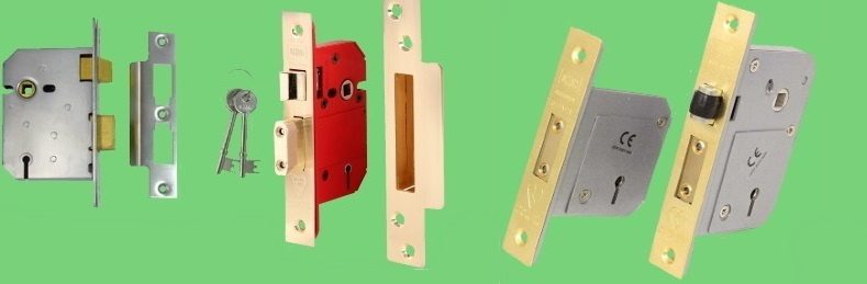 A FEW UNION MORTISE LOCKS