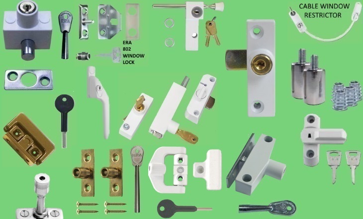 WE STOCK A LARGE RANGE OF WINDOW LOCKS