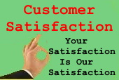 WE ARE WELL KNOWN FOR OUR EXCELLENT CUSTOMER SERVICE