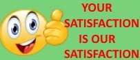 WE WILL GIVE YOU THE SATISFACTION YOU DESERVE AS A CUSTOMER.