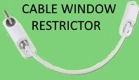 WINDOW RESTRICTORS FOR USE WHEN YOU HAVE SMALL CHILDREN OR PETS.